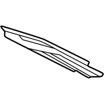 Ford XS4Z-5442220-AA Frame - Rear Window