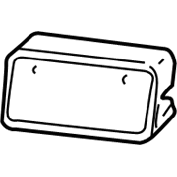 Ford F65Z-17A385-BA Bracket - License Plate