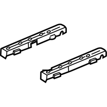 Ford 6L2Z-5462126-AA Valance, Front Outer Passenger Side 6L2Z-5462126-AA Ford Valance, Front Outer Passenger Side Illustration 1 of 1