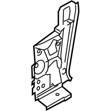 F8AZ-5402039-AA Ford Side Panel, Lower Driver Side Illustration 1 of 1