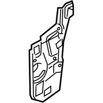 Ford 5W1Z-54023A61-AA Insulator, Driver Side 5W1Z-54023A61-AA Ford Insulator, Driver Side Illustration 1 of 1