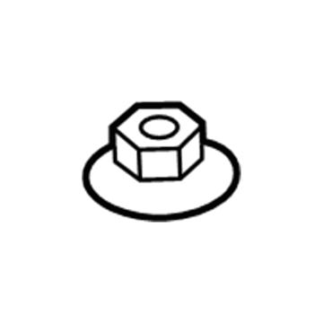 Ford -W718587-S440 Nut And Washer Assembly - Hex.
