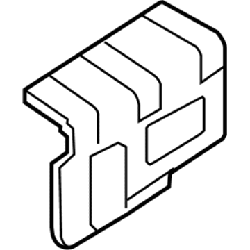 Lincoln 6E5Z-6C038-A Heat Shield