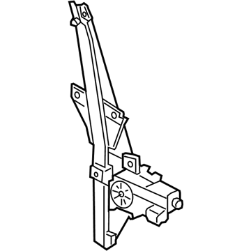 Lincoln EJ7Z-7827000-B Regulator Assembly - Window