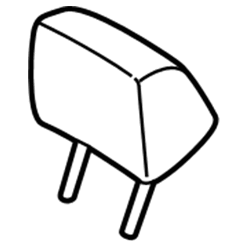 Ford BC3Z-28611A08-BA Pad - Headrest
