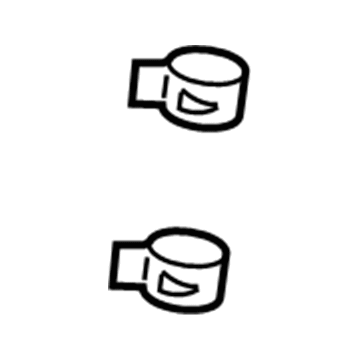 Ford 8C2Z-7C107-A Clamp - Hose To Tube