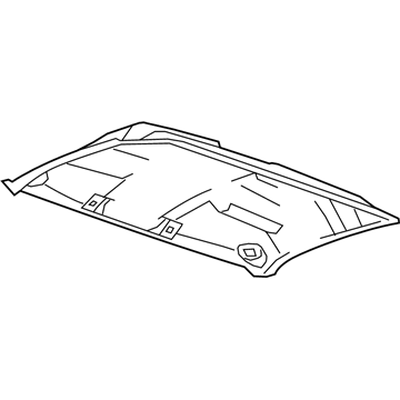 Ford 8C3Z-2551944-AA Panel - Roof Trim - Centre