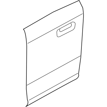 Ford ML3Z-1824700-A Panel Assembly - Door - Outer