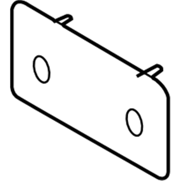 Ford 4L5Z-17A385-AAA Bracket - License Plate