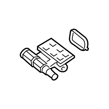 Ford 6S4Z-8K556-A Adaptor - Water Outlet Connection