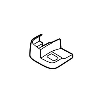 Ford M1PZ-7861749-AA Cover - Seat Track