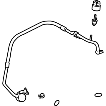 Lincoln LX6Z-19D742-Y Tube Assembly