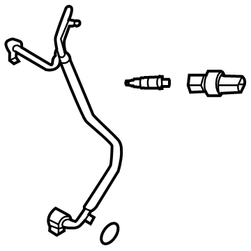Ford Escape A/C Hose - LX6Z-19972-C