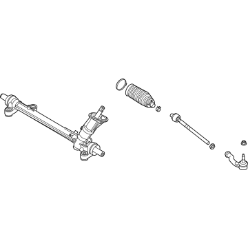 Ford LX6Z-3504-U Gear - Rack And Pinion Steering