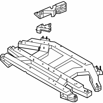 PK4Z-5025-A Ford CROSS MEMBER ASY Illustration 1 of 1