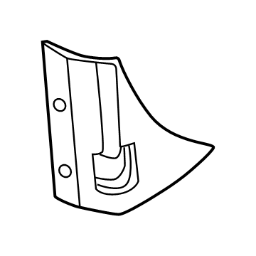 Ford ML3Z-16237W24-AB Reflector - Door