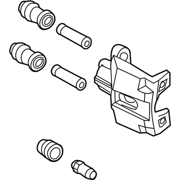 Mercury 7W1Z-2552-B Caliper Assembly - Brake