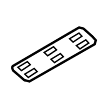 DV4Z-8310-B Ford Air Deflector, Front Lower Driver Side Illustration 1 of 1
