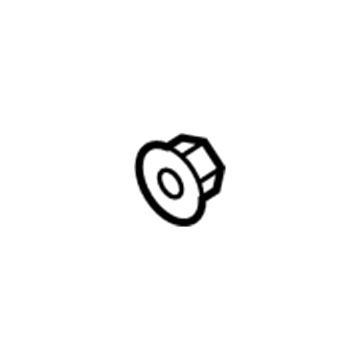 Ford -W700505-S300 Housing Nut, Front, Plastic -W700505-S300 Ford Housing Nut, Front, Plastic Illustration 1 of 1