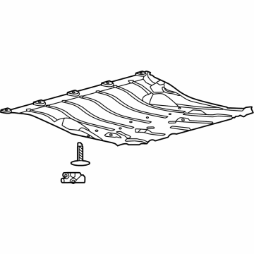 Ford LJ9Z-6775-B Shield - Engine Compartment Splash