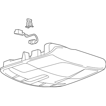 Lincoln DP5Z-54519A70-ET Console Assembly - Overhead
