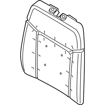Ford KB3Z-2166800-A Pad - Rear Seat Back