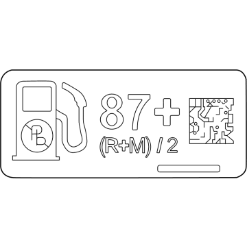 Ford FU5Z-9A095-B Decal