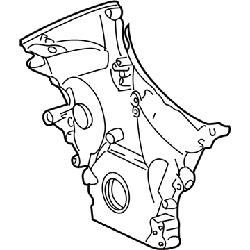 Lincoln 3W4Z-6019-AA Cover - Cylinder Front