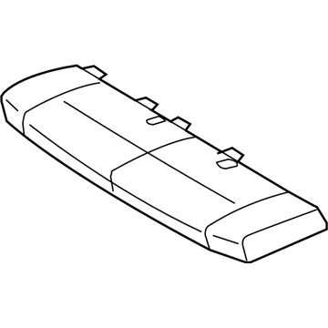 Ford BC2Z-1663804-DA Cover Assembly - Rear Seat Cushion