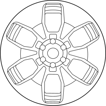 Ford NL3Z-1007-D Wheel Assembly