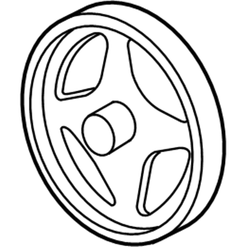 4R3Z-3A733-BB Ford Pulley Illustration 1 of 1