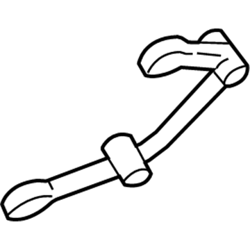 9R3Z-3A732-A Ford Power Steering Pump Bracket Illustration 1 of 1