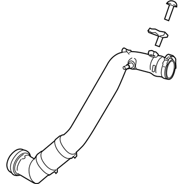 FL3Z-6F073-C Ford Tube - Outlet Illustration 1 of 1