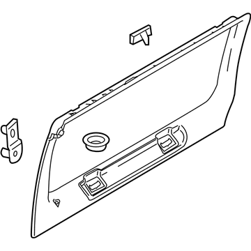 Ford 3C2Z-1625508-AAC Molding - Rear Window