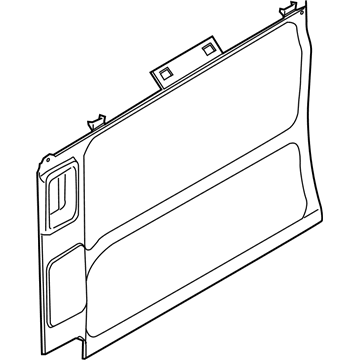 Ford 7C2Z-1627411-BA Panel - Door Trim - Upper