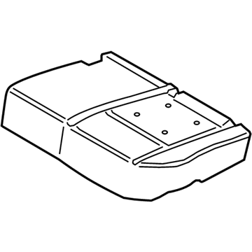 Ford GN1Z-5863841-D Pad - Rear Seat Cushion