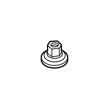 Ford -W721517-S442 Nut And Washer Assembly - Hex.