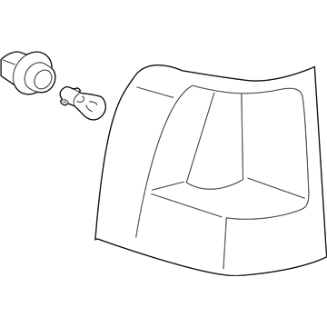 Lincoln 3L7Z-13405-AA Lamp Assembly