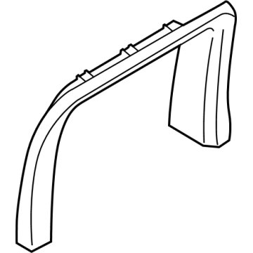 Ford EK4Z-6125560-BA Moulding - Rear Window