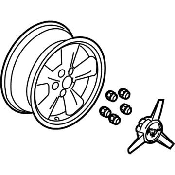 Ford 5R3Z-1007-CA Kit - Wheel