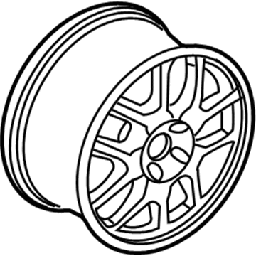 Ford 6R3Z-1007-AA Wheel Assembly