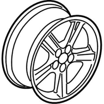Ford 8R3Z-1007-S Wheel Assembly
