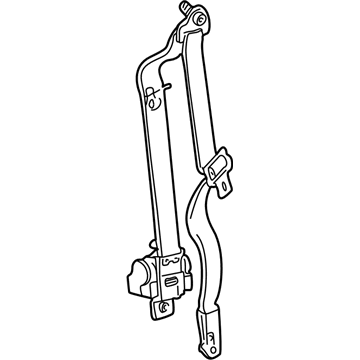 Ford YF1Z-54611B09-AAA Lap & Shoulder Belt, Front Driver Side YF1Z-54611B09-AAA Ford Lap & Shoulder Belt, Front Driver Side Illustration 1 of 1