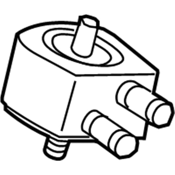 Ford F7UZ-6A642-EA Oil Cooler Assembly