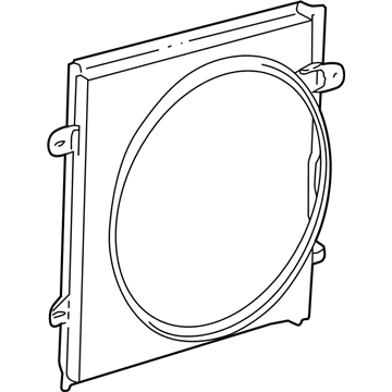 Ford Ranger Fan Shroud - F87Z-8146-CA