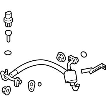 Lincoln HG1Z-19972-B Tube Assembly