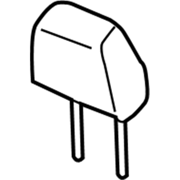 Lincoln FA1Z-58611A09-AC Headrest - Cover And Pad