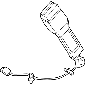 Lincoln PZ1Z-7861202-AF Buckle End