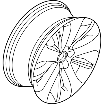 Ford BG1Z-1007-C Wheel Assembly