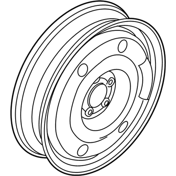 Ford DA5Z-1015-C Wheel Assembly